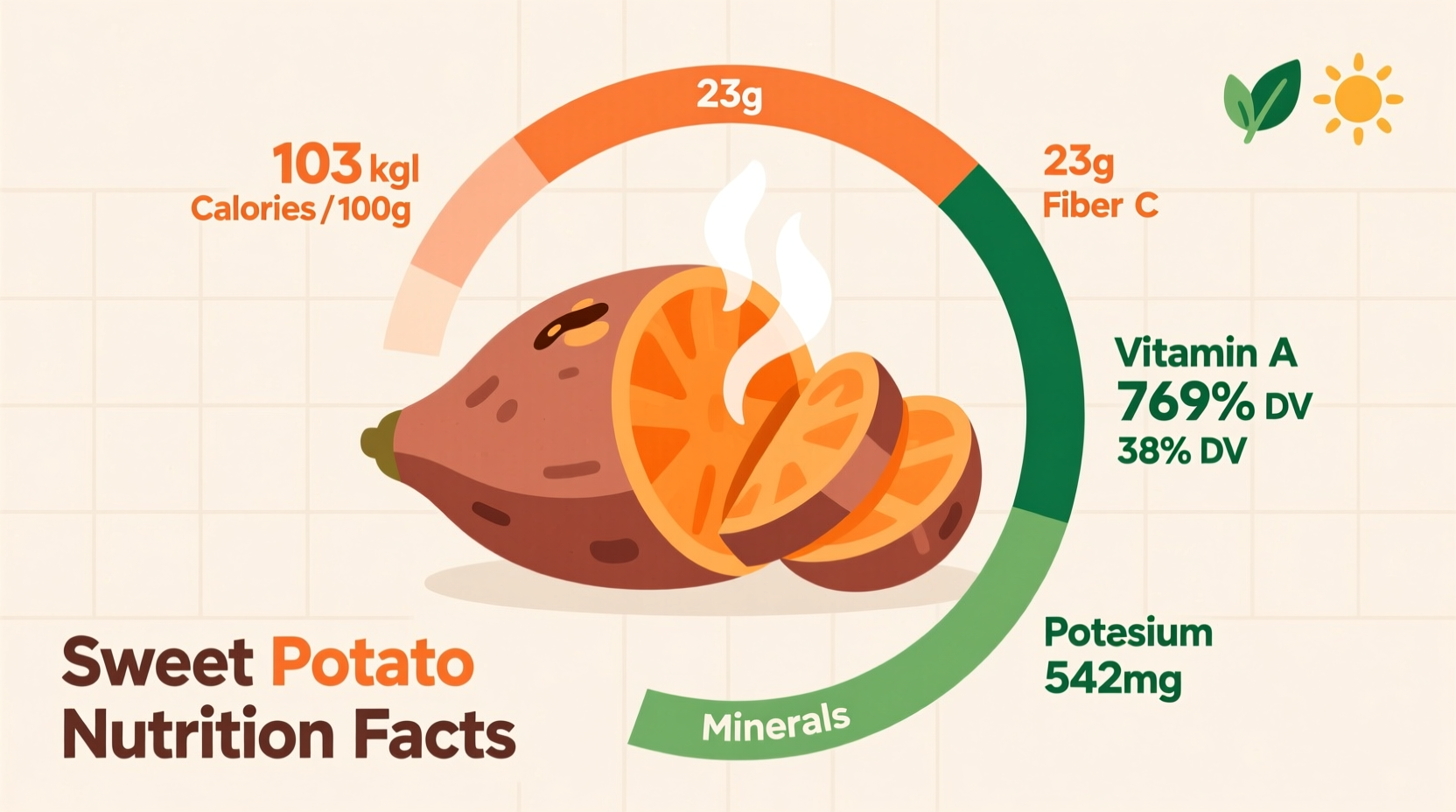 Sweet Potato Nutrition Facts: Complete Data & Health Benefits