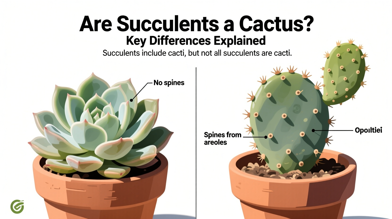 Are Succulents a Cactus? Key Differences Explained