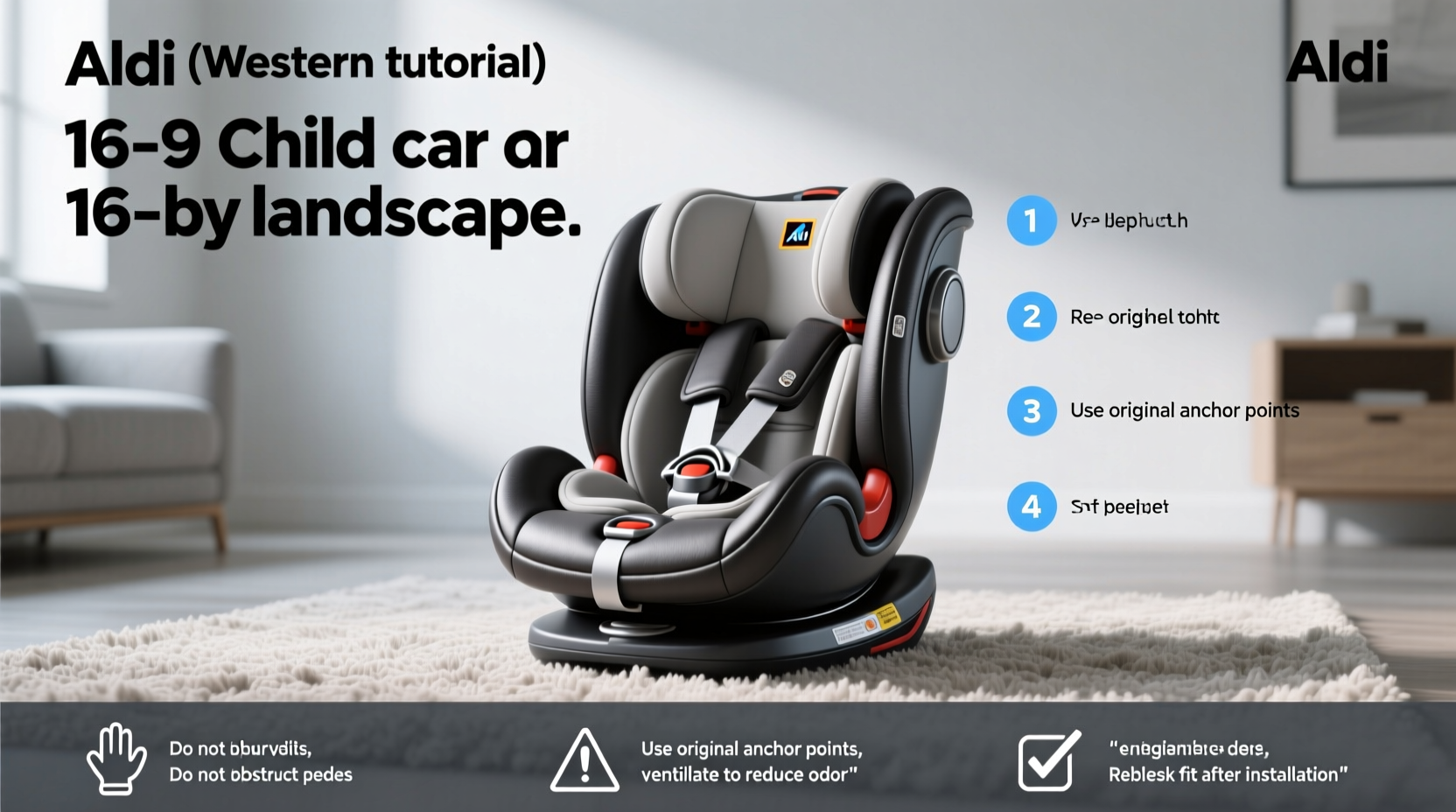 aldi child car seat