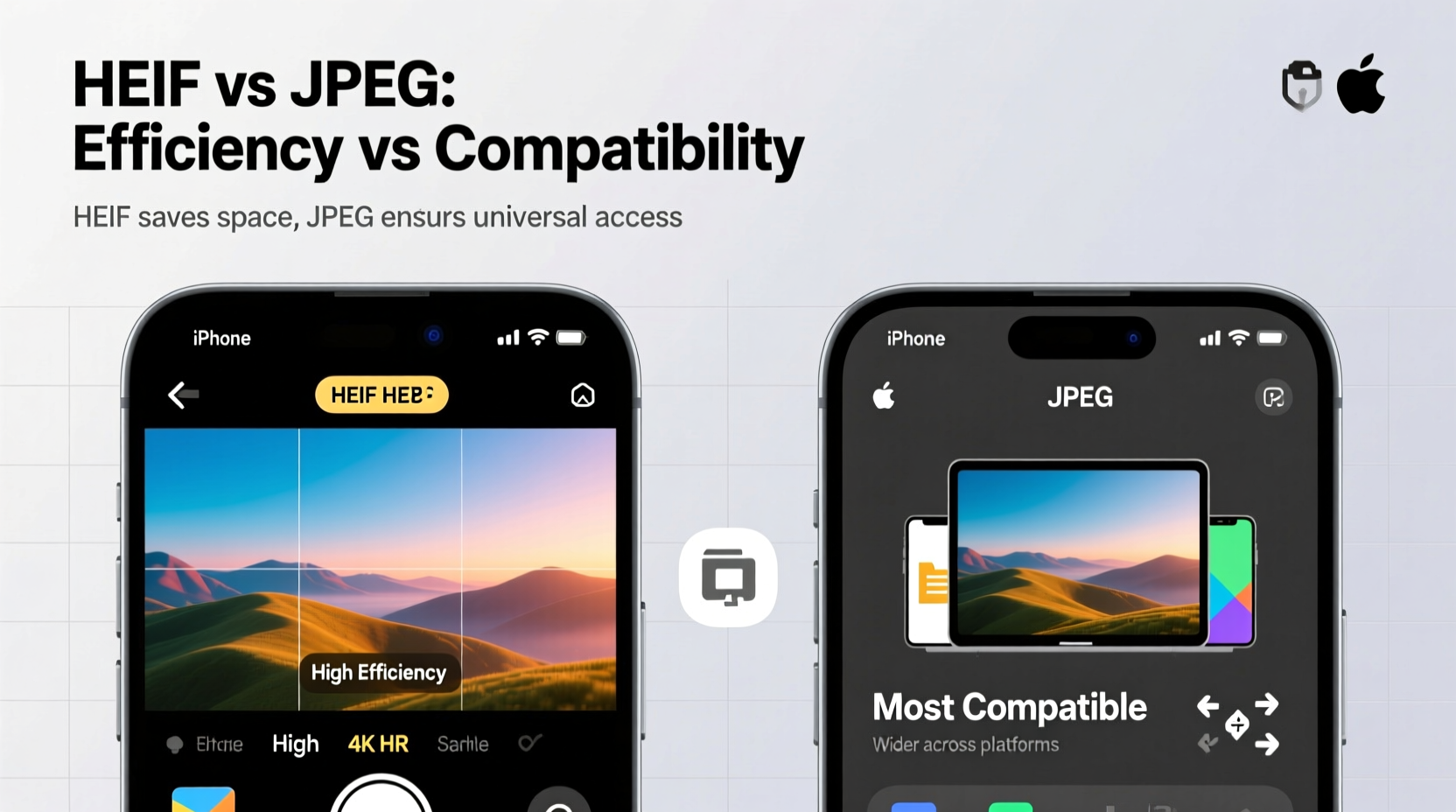 iphone camera high efficiency vs most compatible is heif actually worth it
