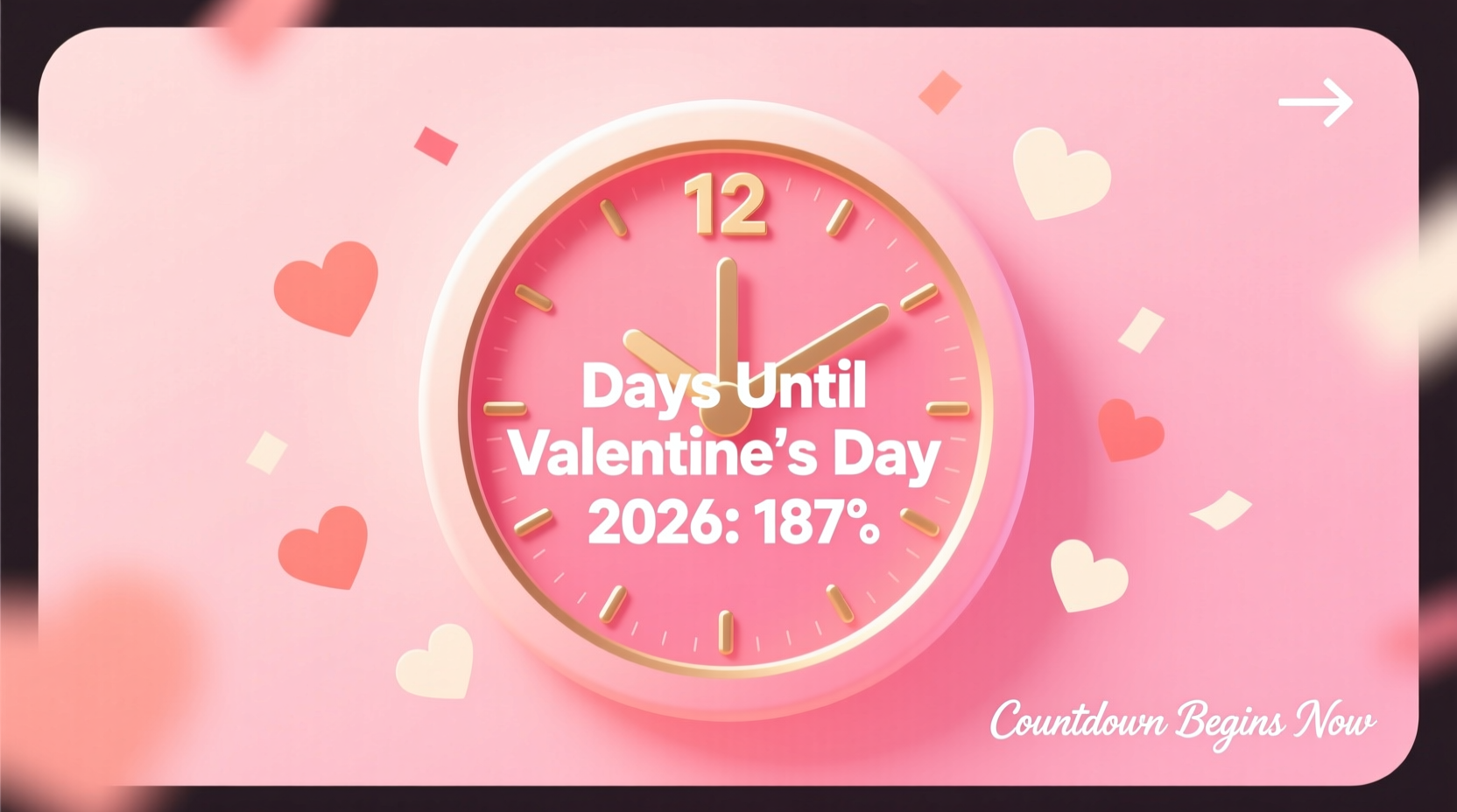 how many more days is it till valentines day