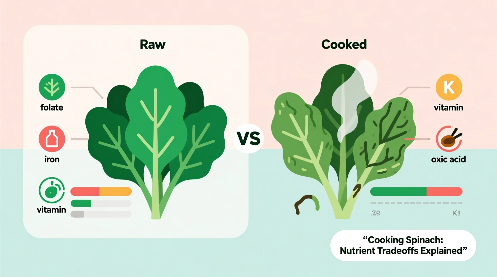 Cooking Spinach: Nutrient Loss vs. Gain Explained