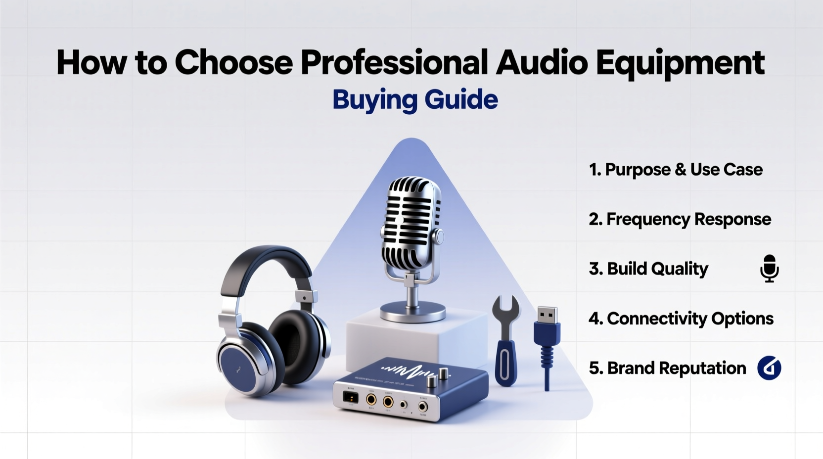 audio equipment professional