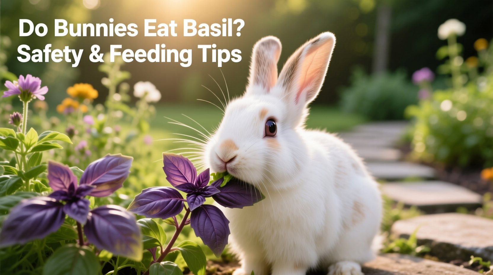 do bunnies eat basil