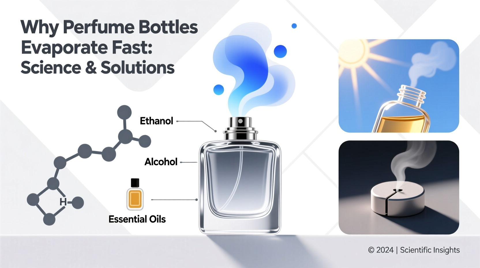 why perfume bottles evaporate fast