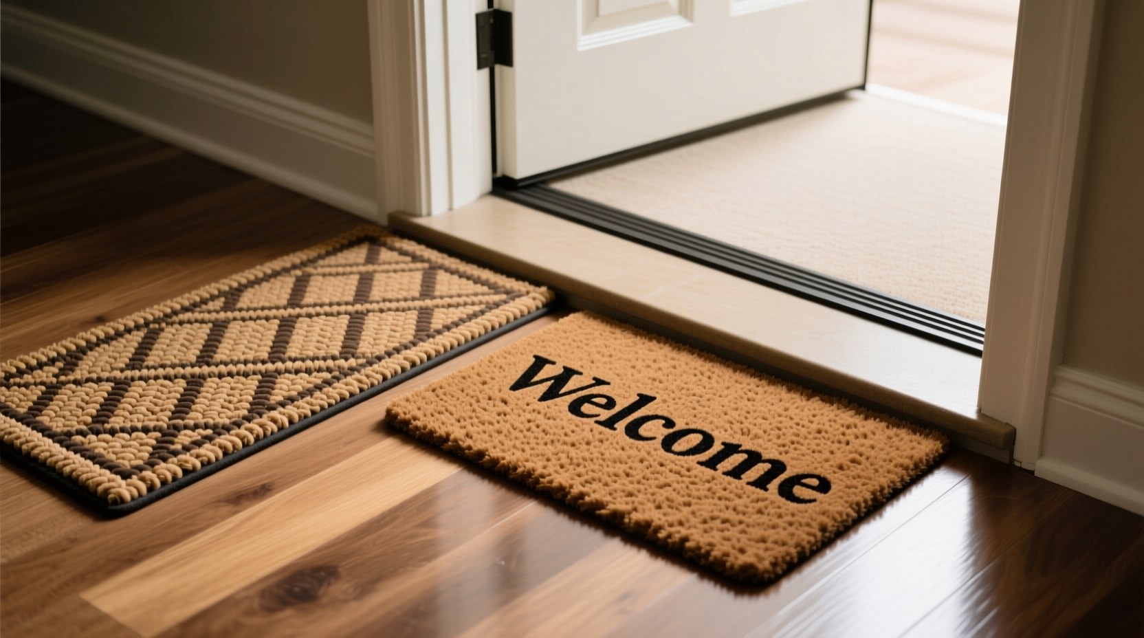 do entryway runners actually look better than doormats lets see some examples