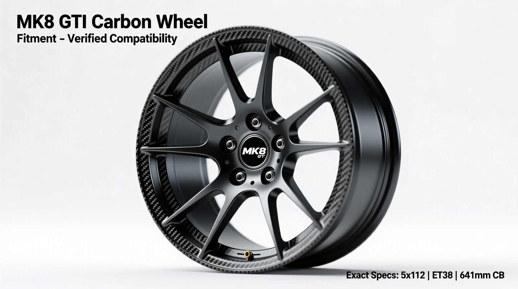mk8 gti carbon wheel fitment