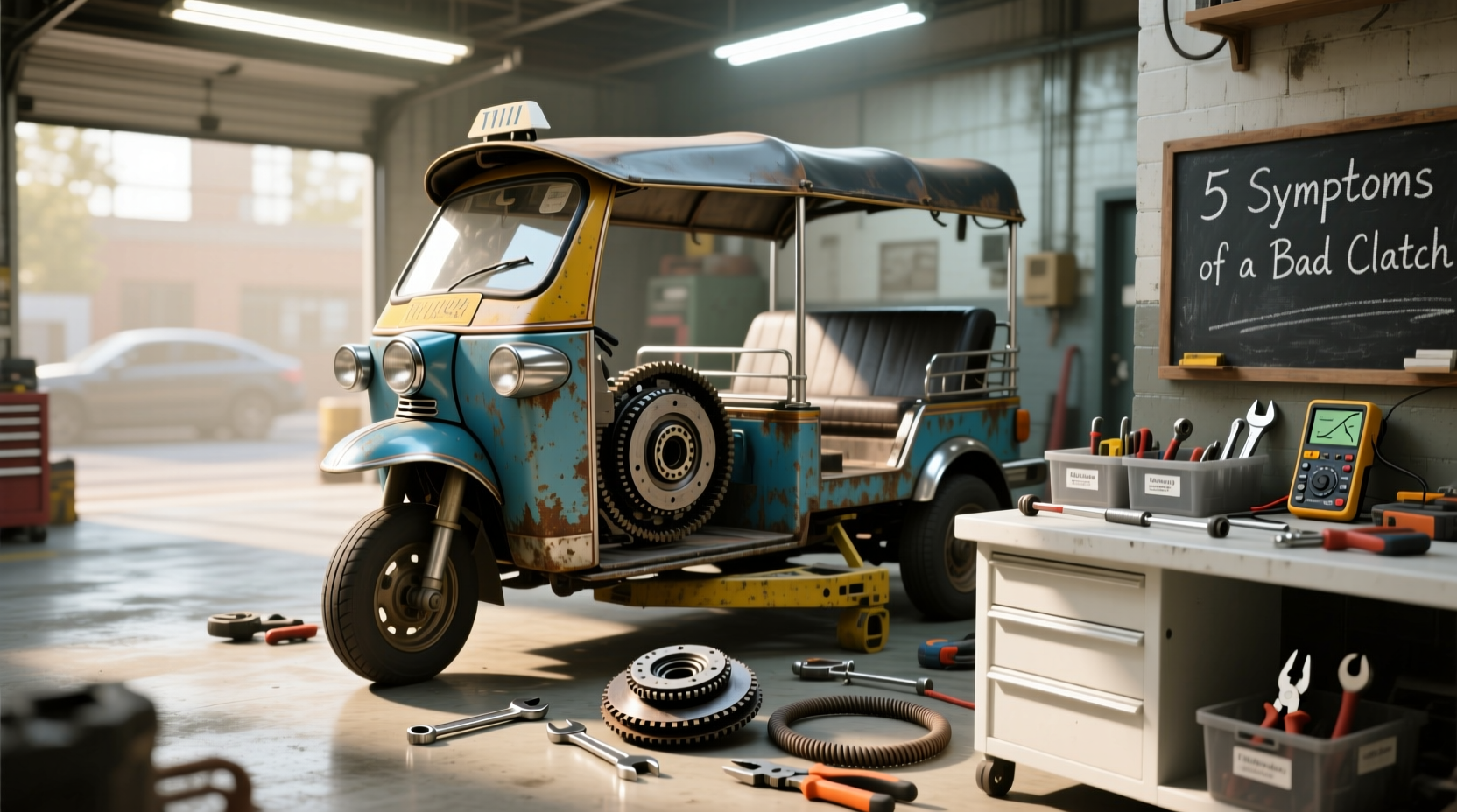 Tuk Tuk Clutch Parts: How to Choose & 5 Symptoms of a Bad Clutch