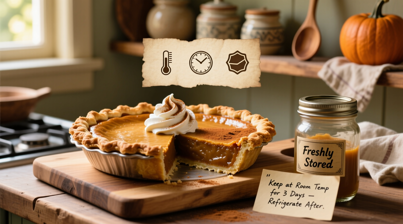 the ultimate guide to storing pumpkin pie for maximum freshness and flavor