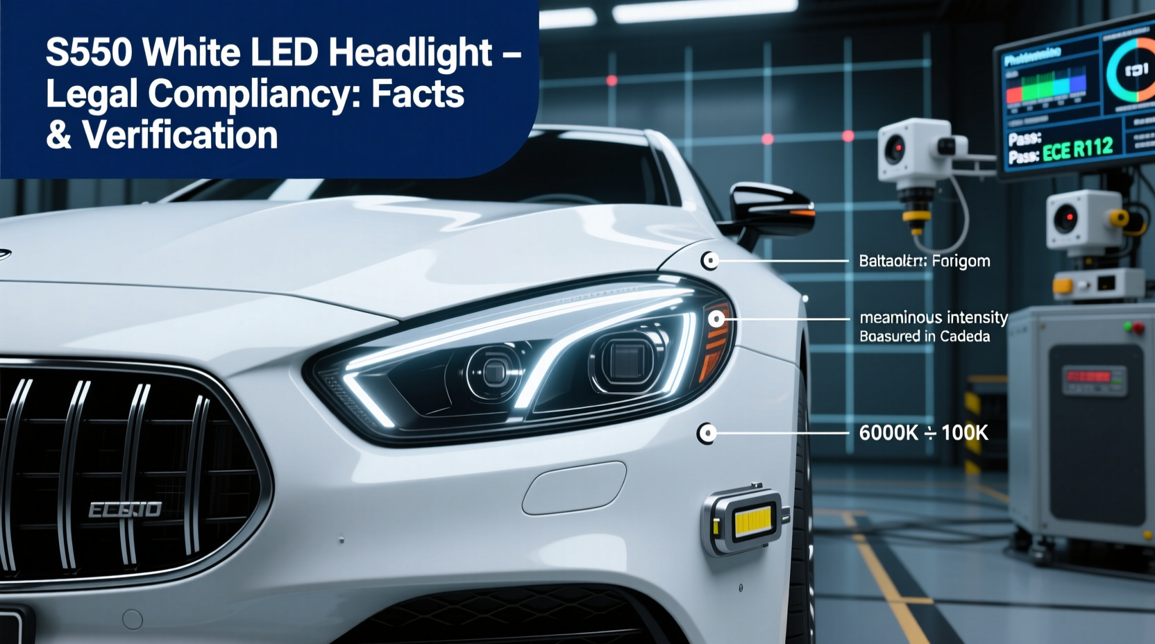 s550 white led legal compliance