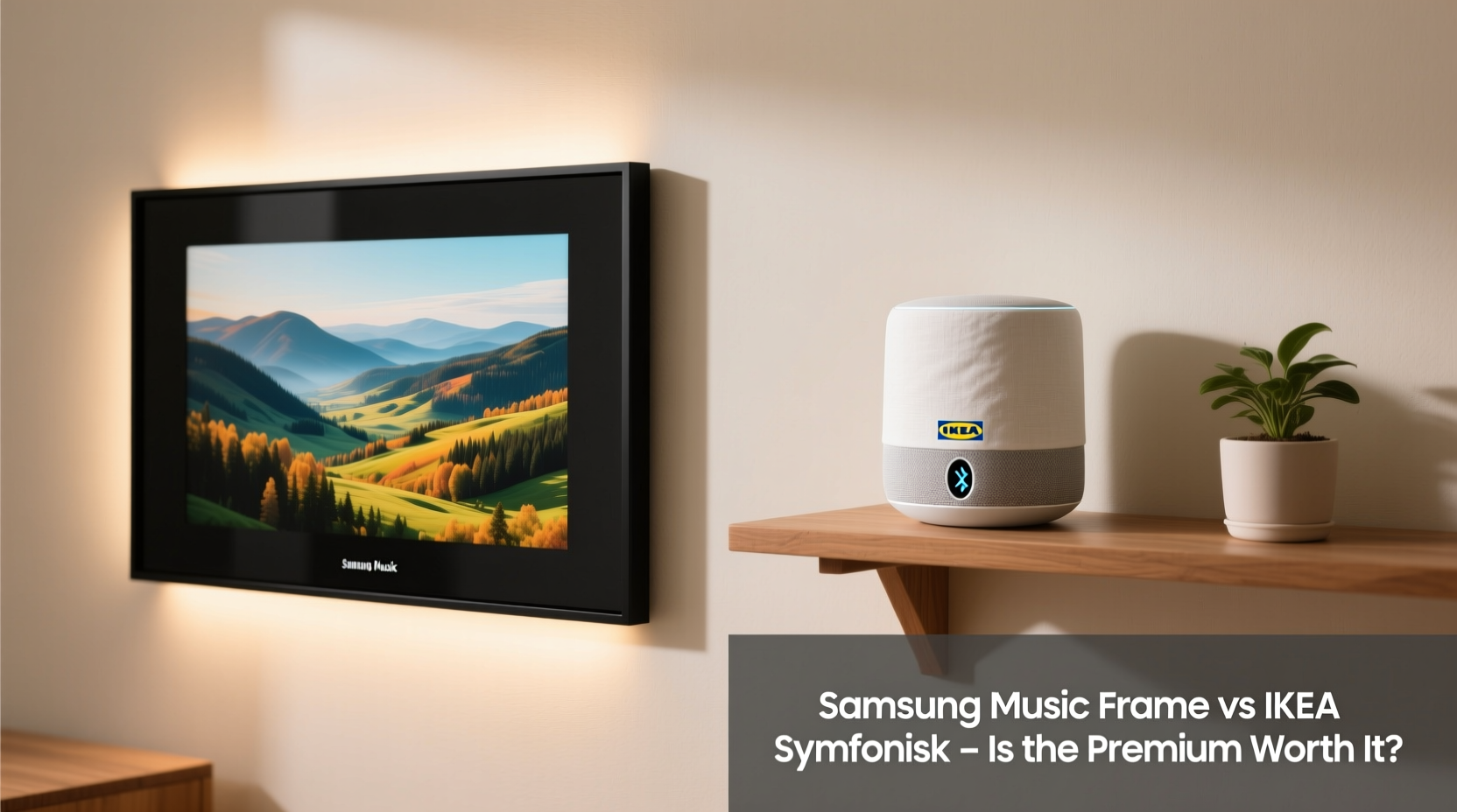 samsung music frame vs ikea symfonisk is the samsung worth the extra cost or is ikea good enough