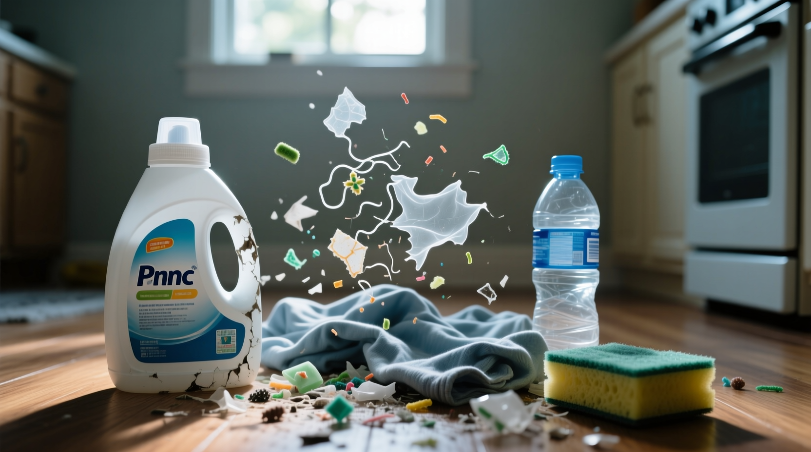 household items releasing microplastics