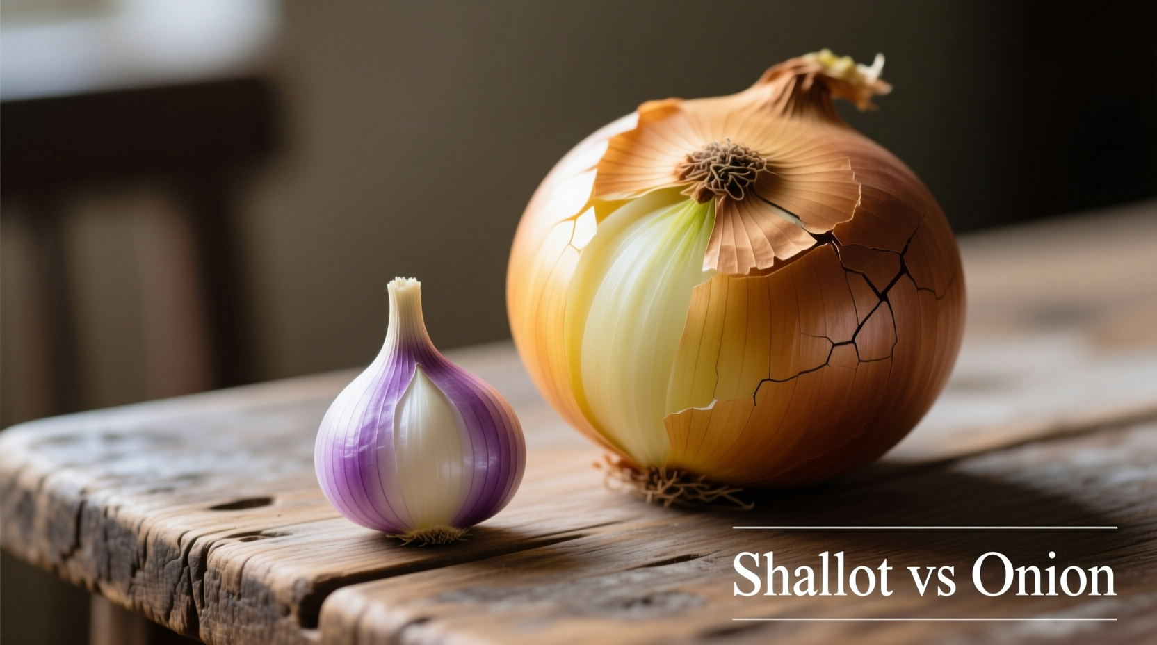 shallot versus onion