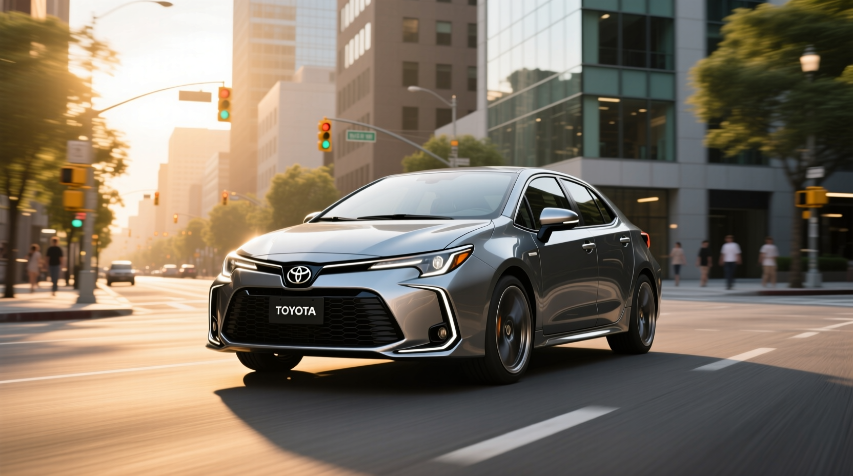 Diagram showing Toyota Corolla engine horsepower variations