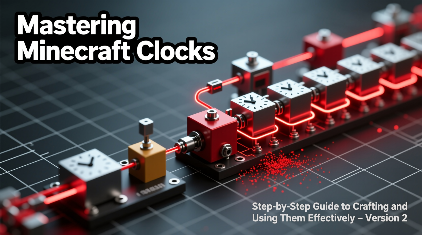 mastering minecraft clocks a step by step guide to crafting and using them effectively 2