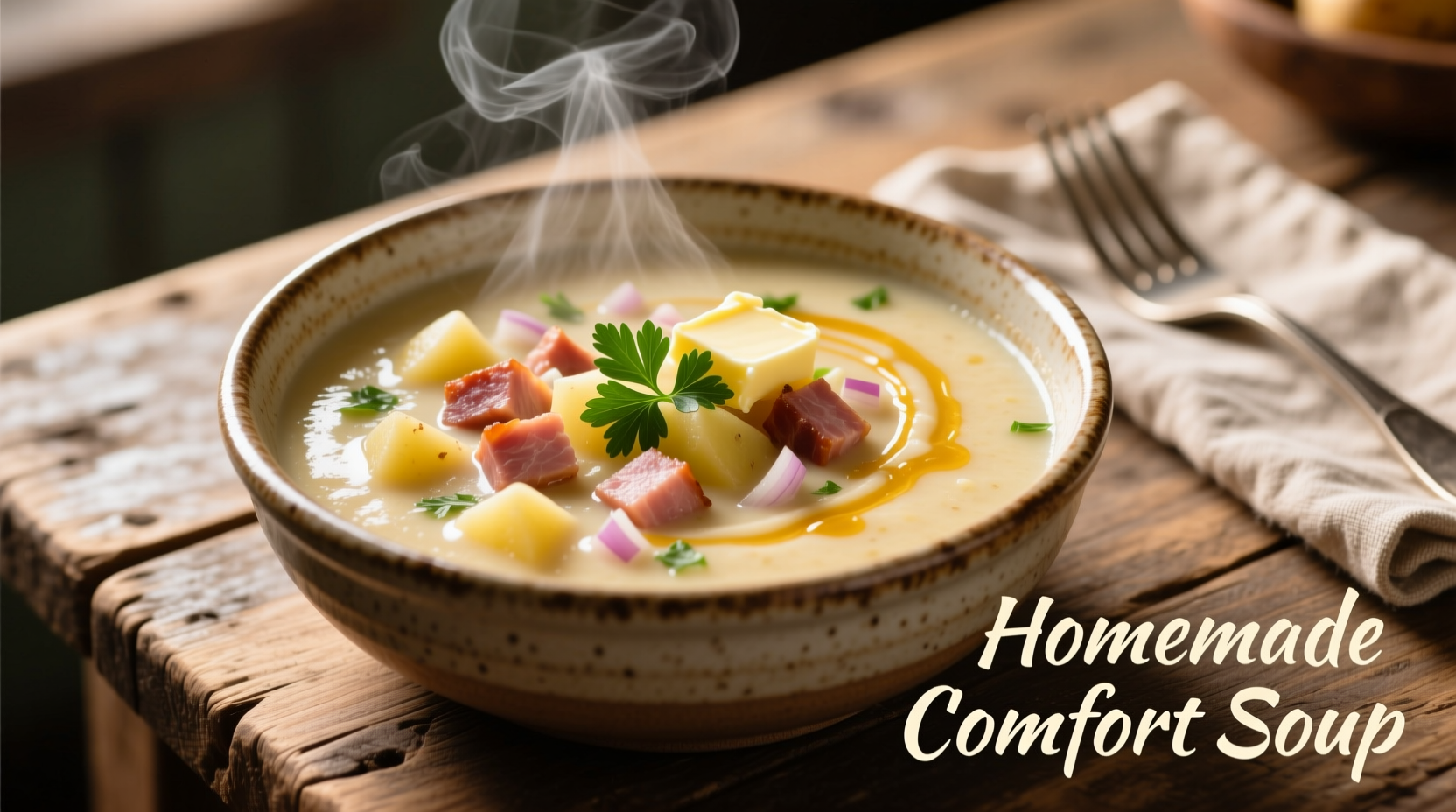 Perfect Ham and Potato Chowder Soup Recipe & Techniques