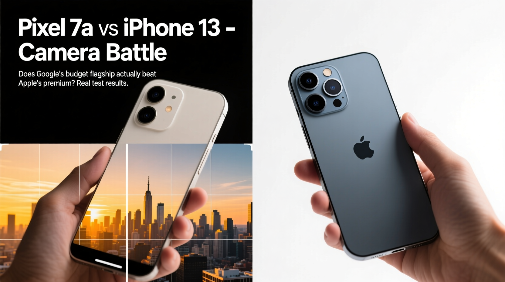 pixel 7a vs iphone 13 camera does googles budget phone actually beat apple