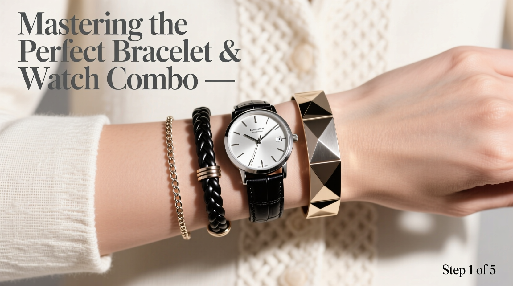 mastering the perfect bracelet and watch combo a step by step layering guide