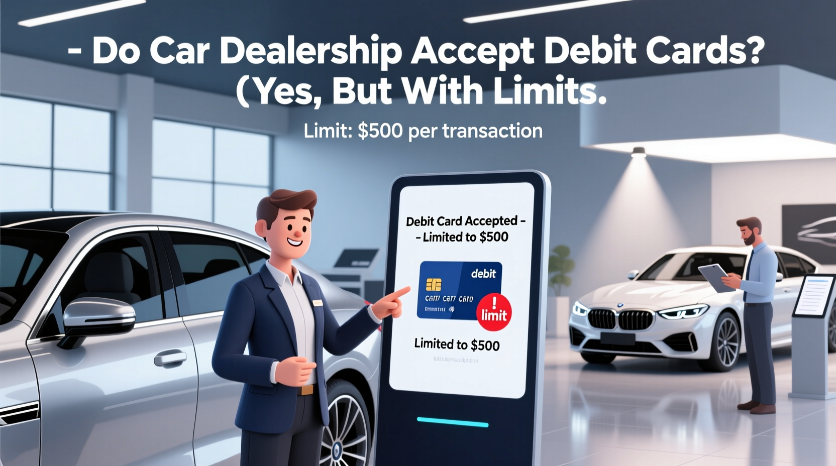 do car dealerships accept debit cards
