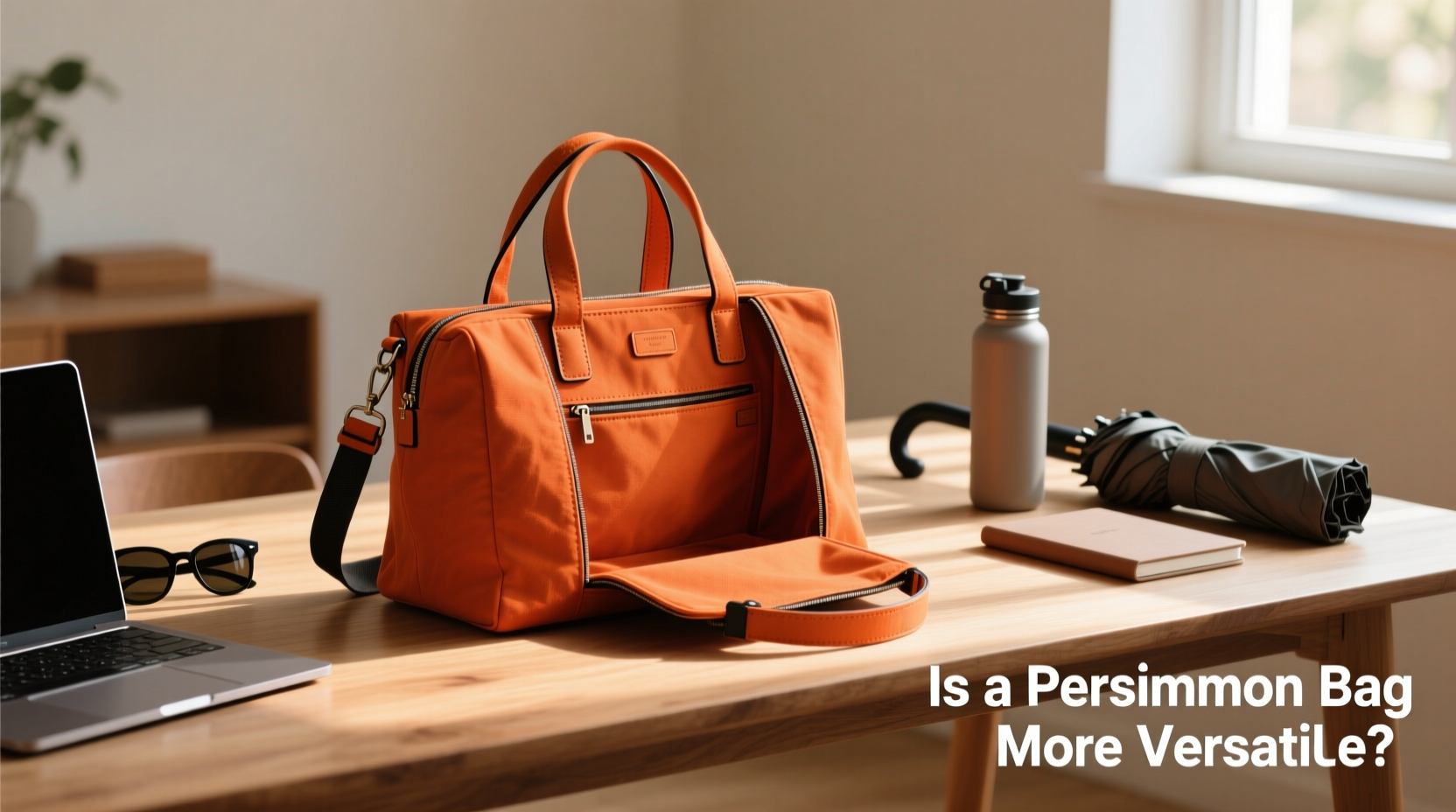 is a persimmon bag really more versatile than just any colored handbag