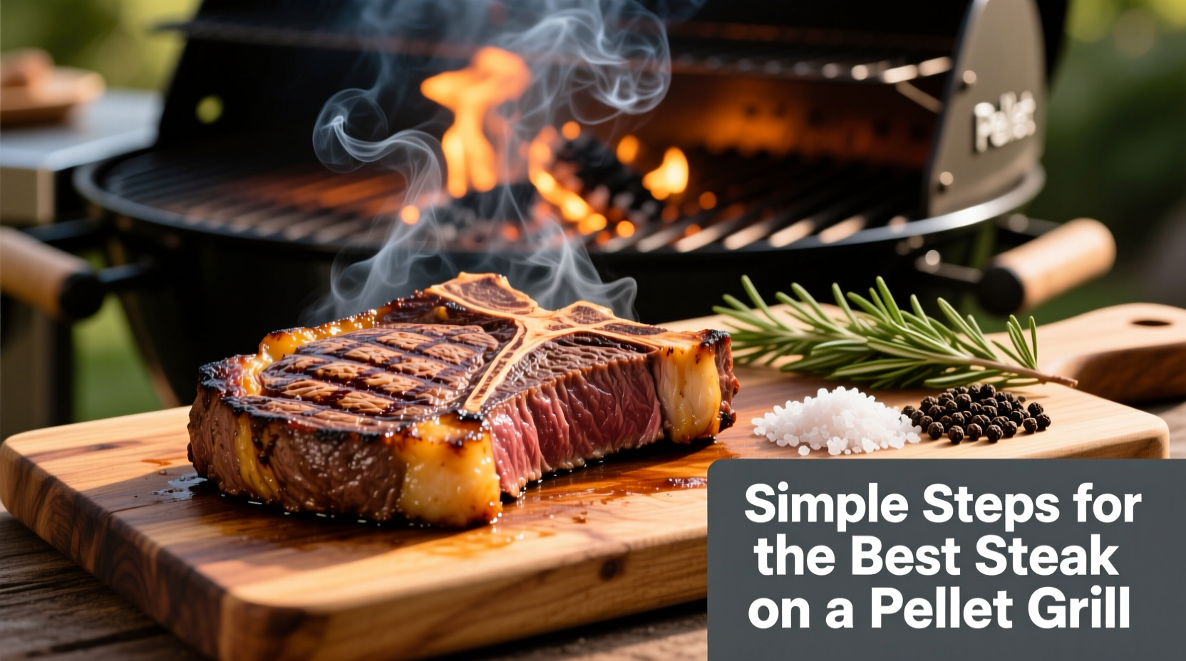 simple steps for the best way to cook a steak on a pellet grill
