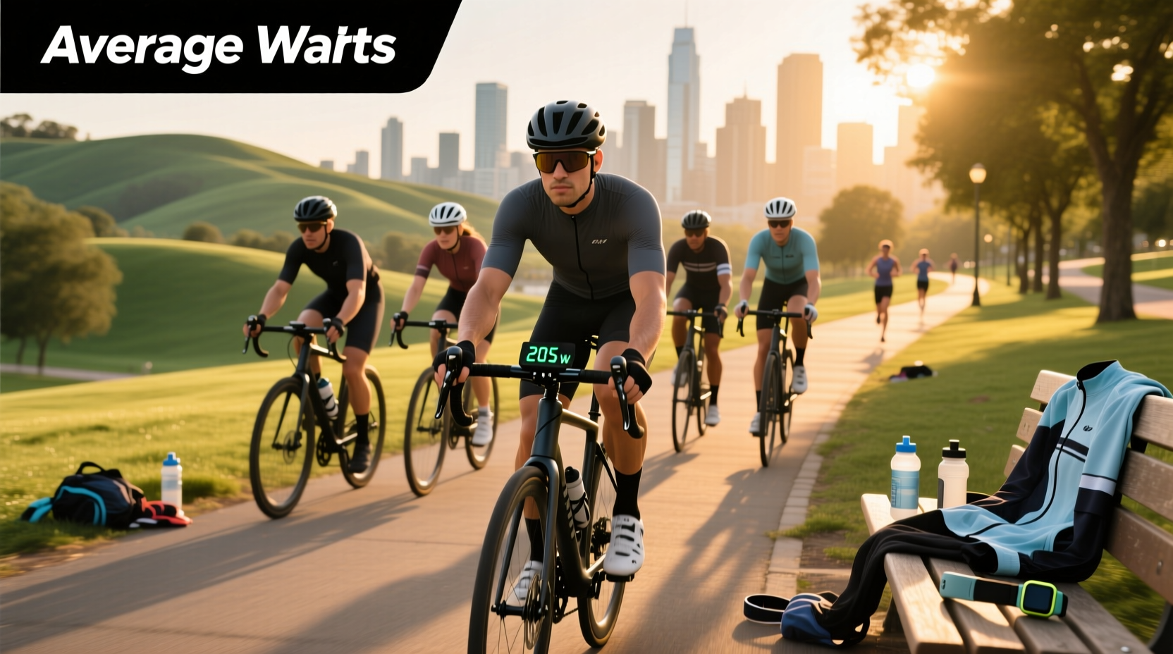 average watts cycling guide
