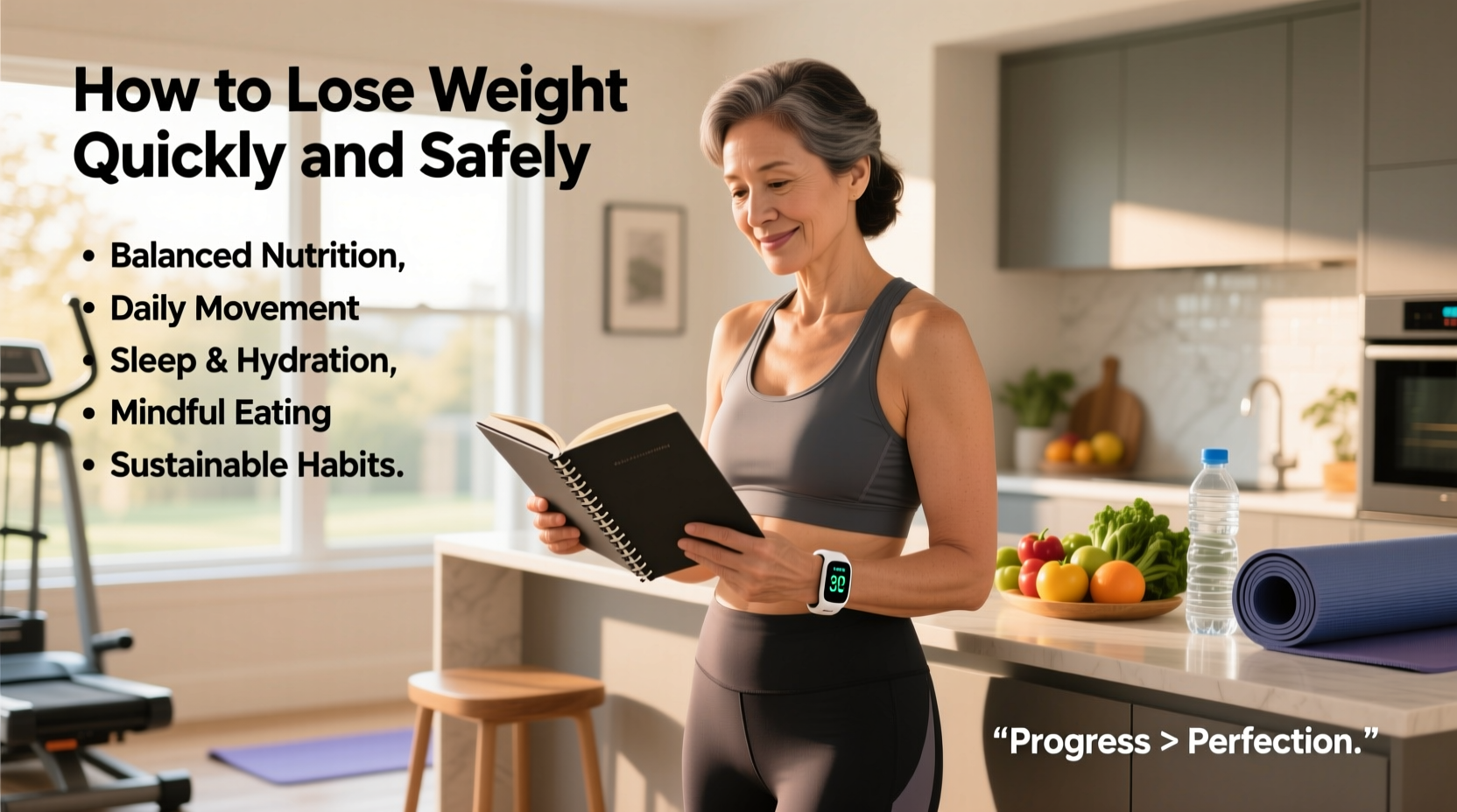 how to lose weight quickly and safely a practical guide for lasting results