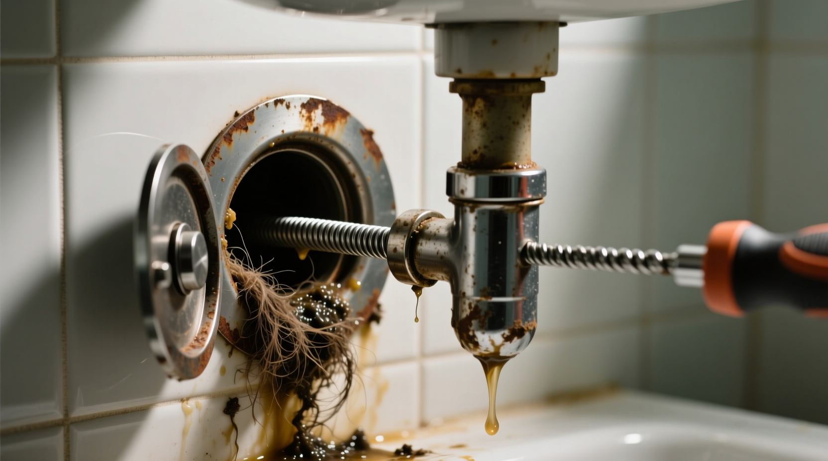 how fix clogged drains