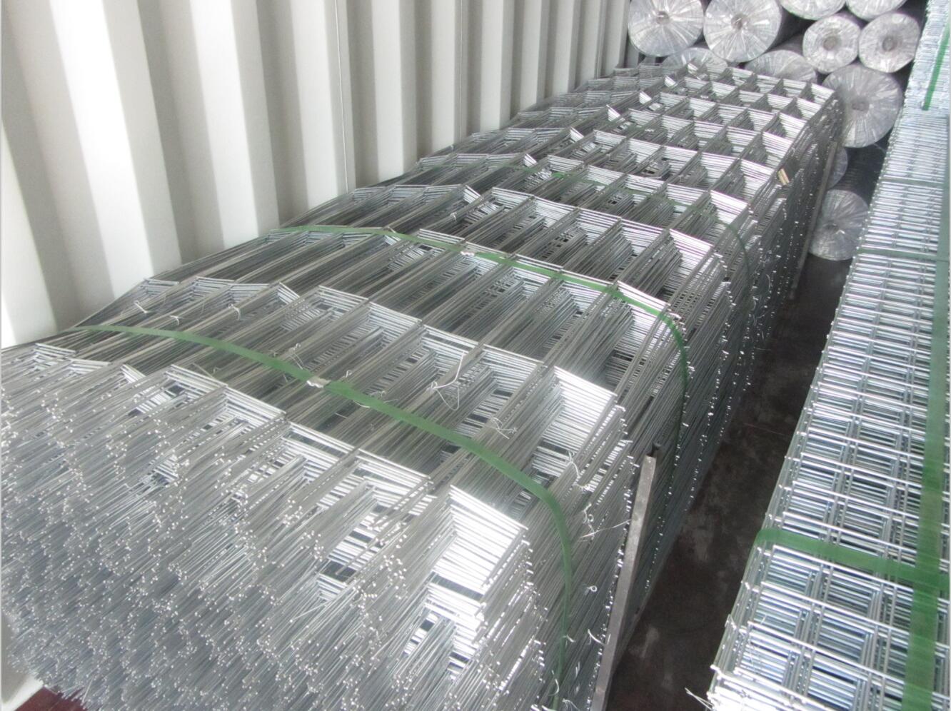 Welded Wire Mesh Panels 1.2x2.4m Galvanised 4x8ft Steel Sheet Metal 2" Holes