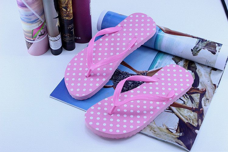 Women Flip Flops Slippers Outdoor Anti-slip EVA rubber evergreen Flip-flops Soles Bathroom Slides Shoes