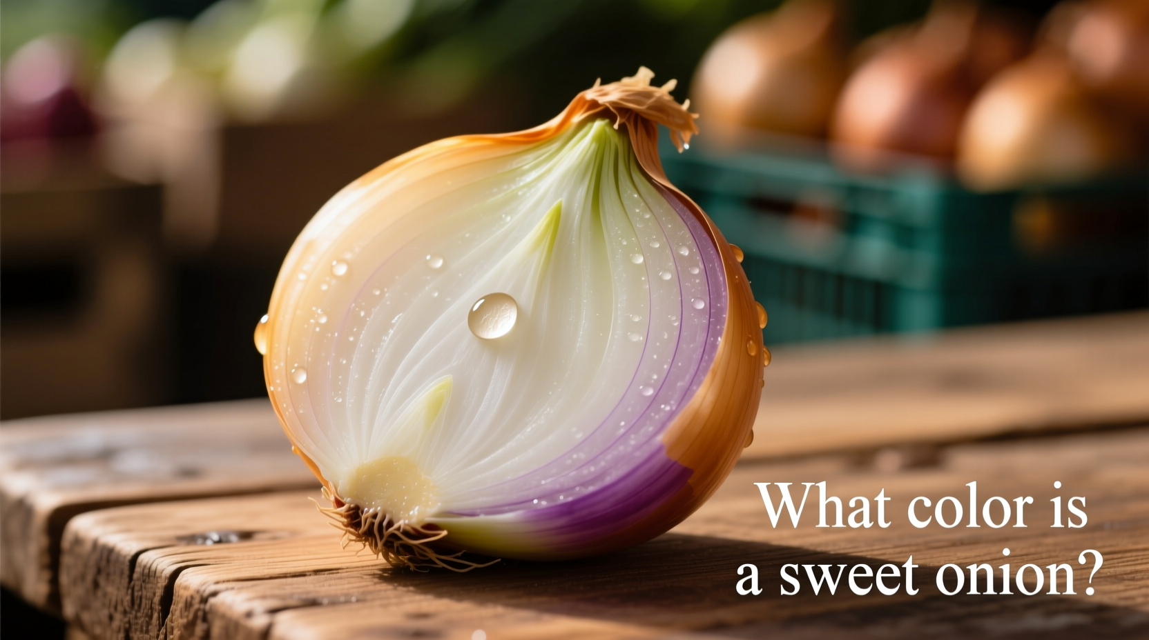 what color is a sweet onion