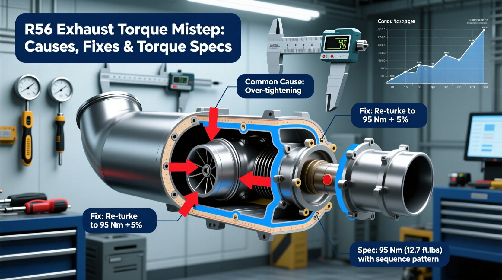 r56 exhaust torque misstep