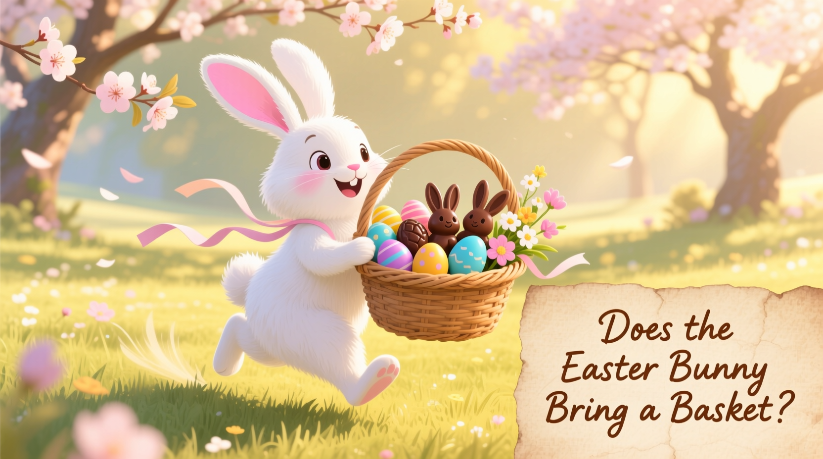 does easter bunny bring basket