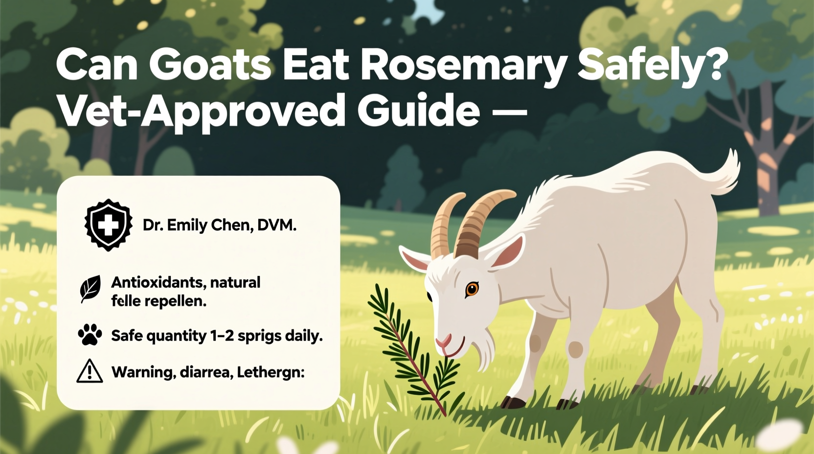 Can Goats Eat Rosemary Safely? Vet-Approved Guide