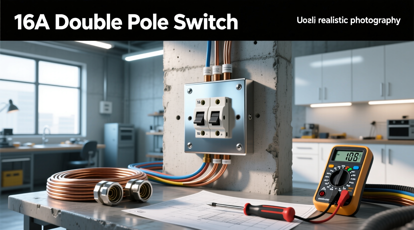 16a double pole switch guide wiring, replacement selection