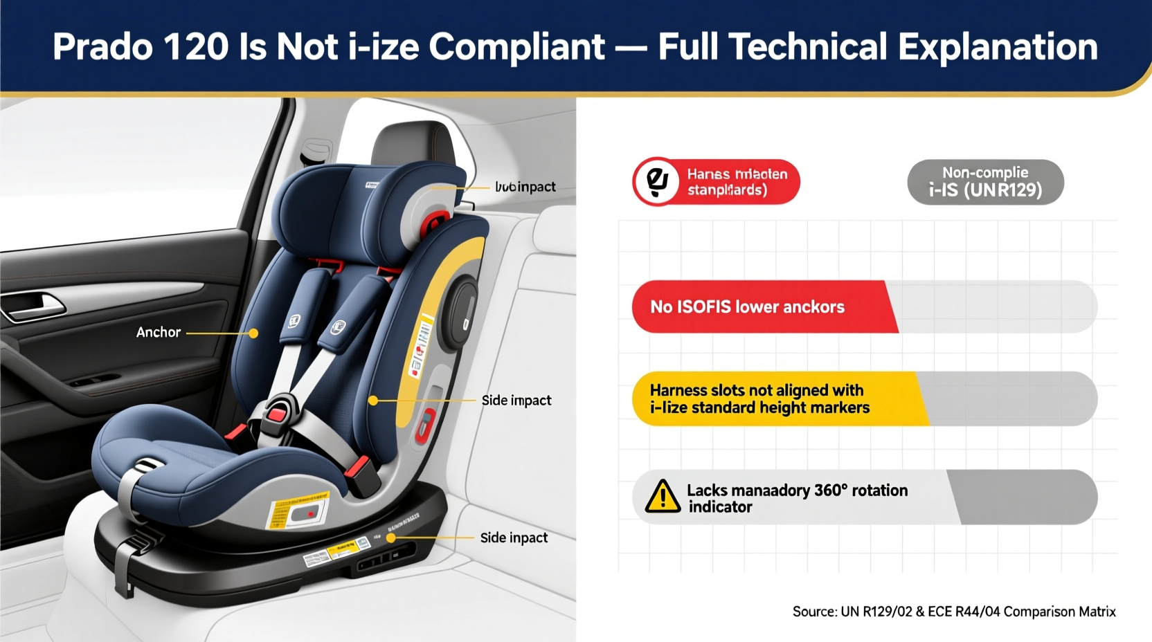 prado 120 i size compliance