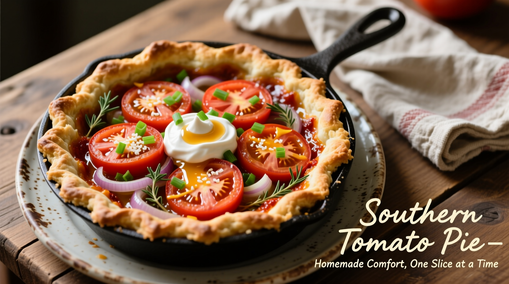 Authentic Southern Tomato Pie Recipe: Classic Comfort Food