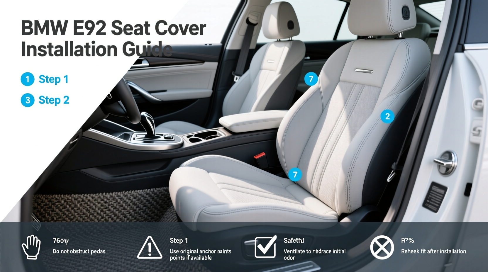 How to Choose BMW E92 Seat Covers: Buying Guide