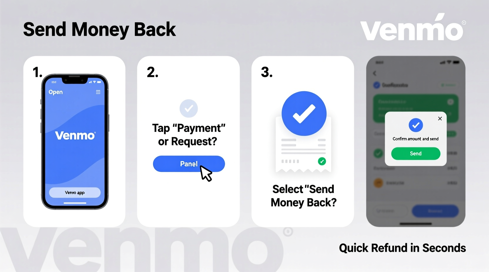 how to easily send money back on venmo a step by step guide for quick refunds