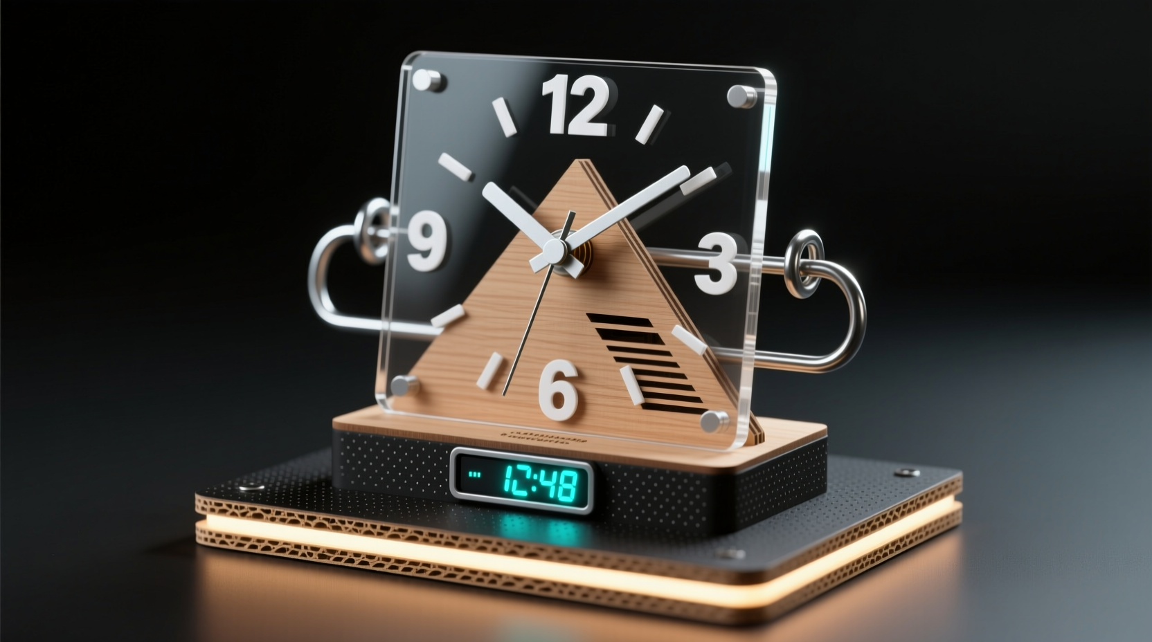 creative guide how to make a stunning 3d clock with simple materials