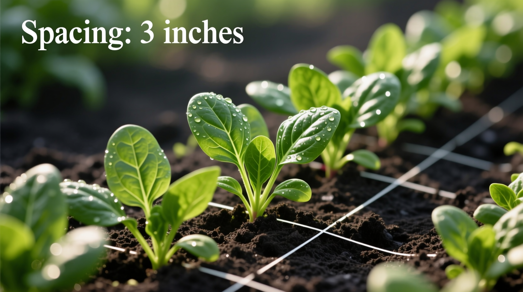 Optimal Spacing for Spinach Plants: 6-8 Inches for Maximum Yield