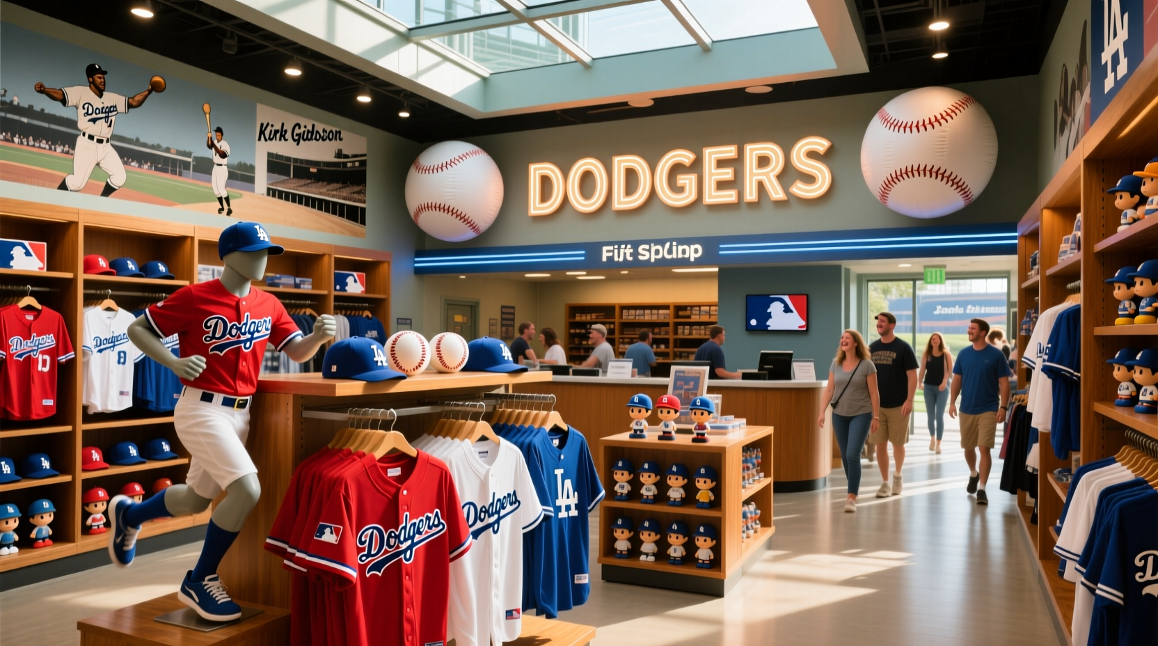 dodgers gift shop at dodger stadium fan gear more