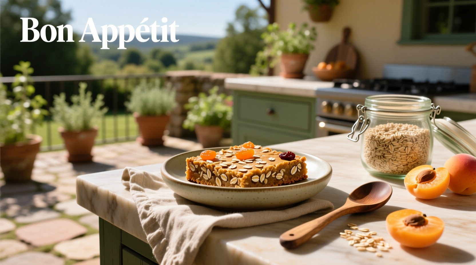 apricot oat bars healthy homemade snack guide