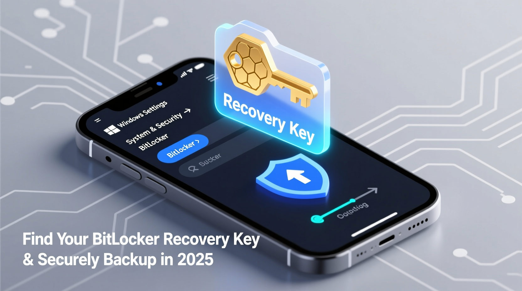 Find Your BitLocker Recovery Key & Securely Backup in 2025