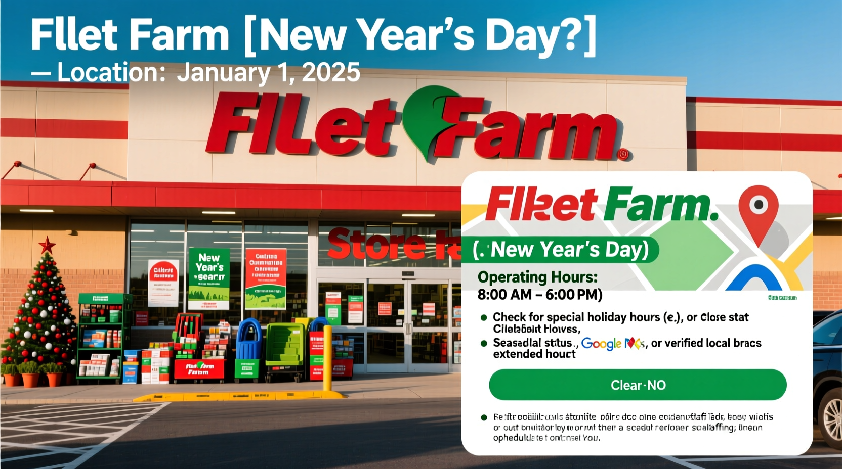 is fleet farm open on new years day