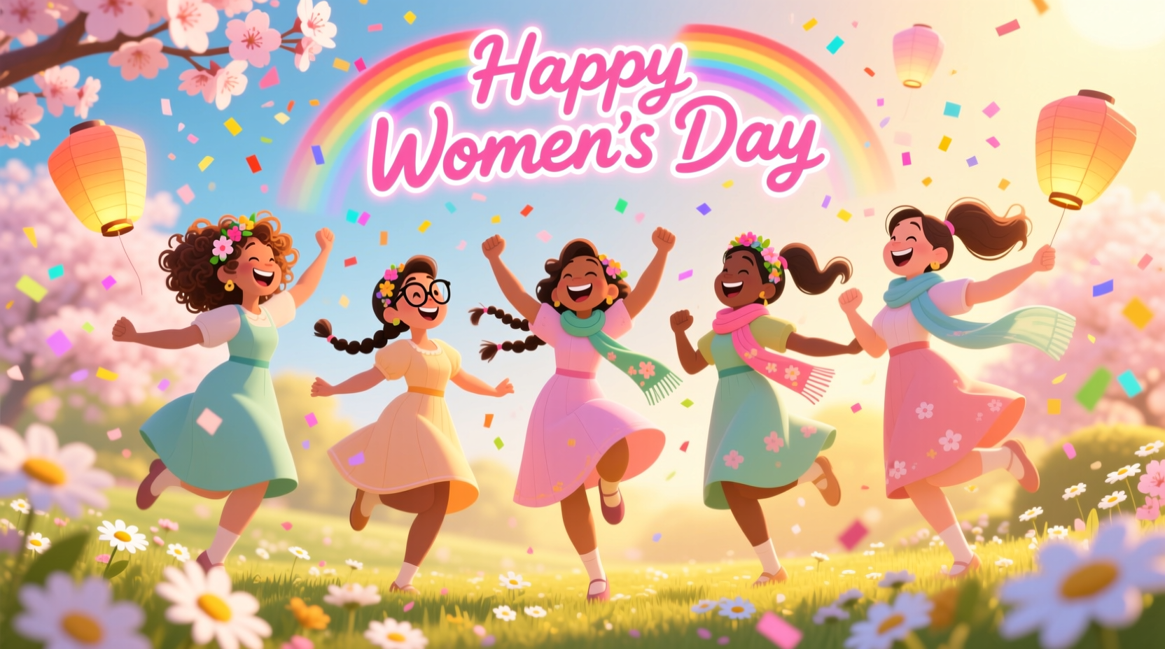funny happy womens day gif