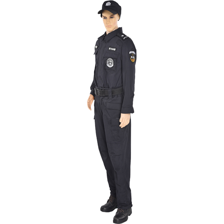 Wholesale design security guard uniform for security guard officer uniforms black security uniform