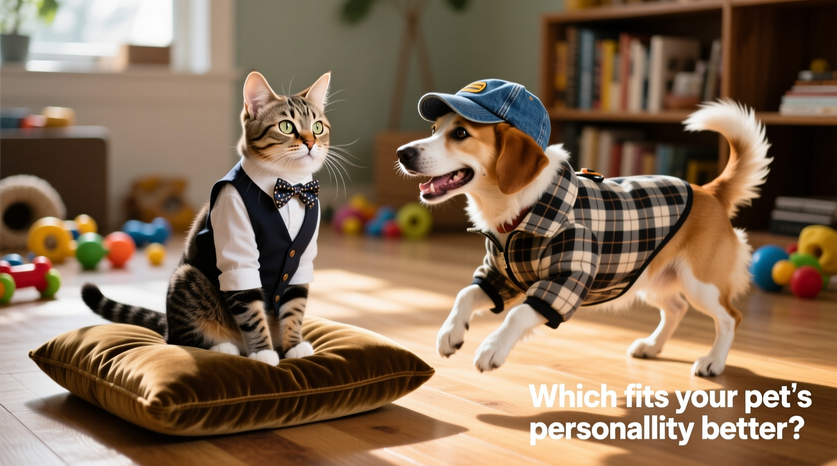 cat clothes vs dog clothes which fits your pets personality better