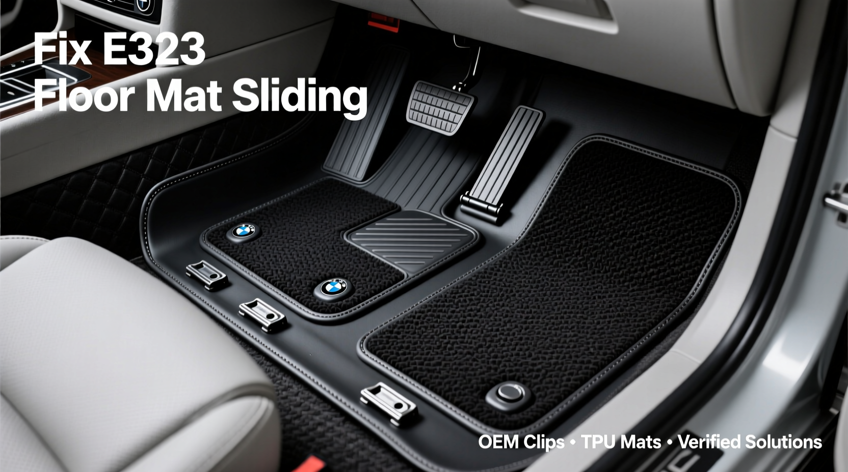 e39 mat sliding problem