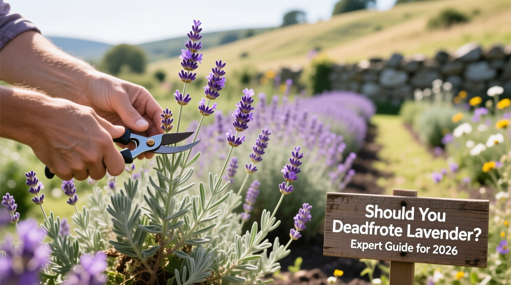 are you supposed to deadhead lavender